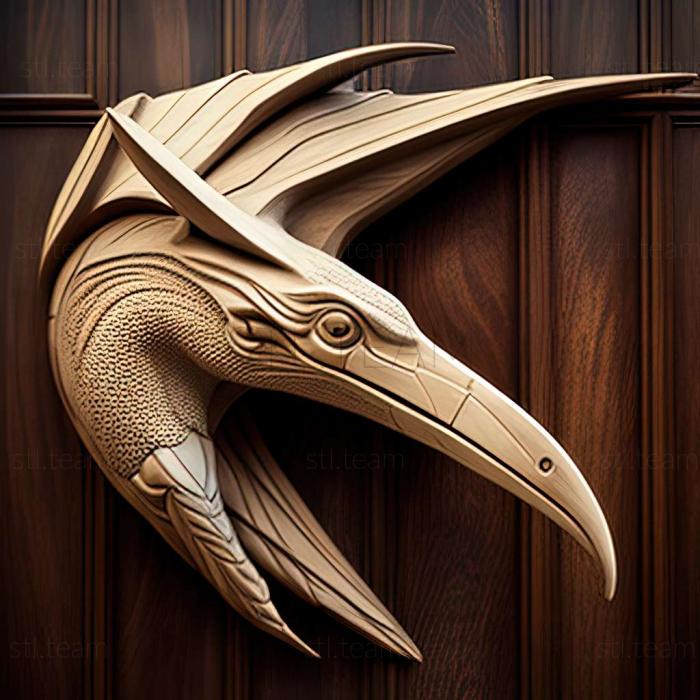 3D модель Pteranodon ingens (STL)